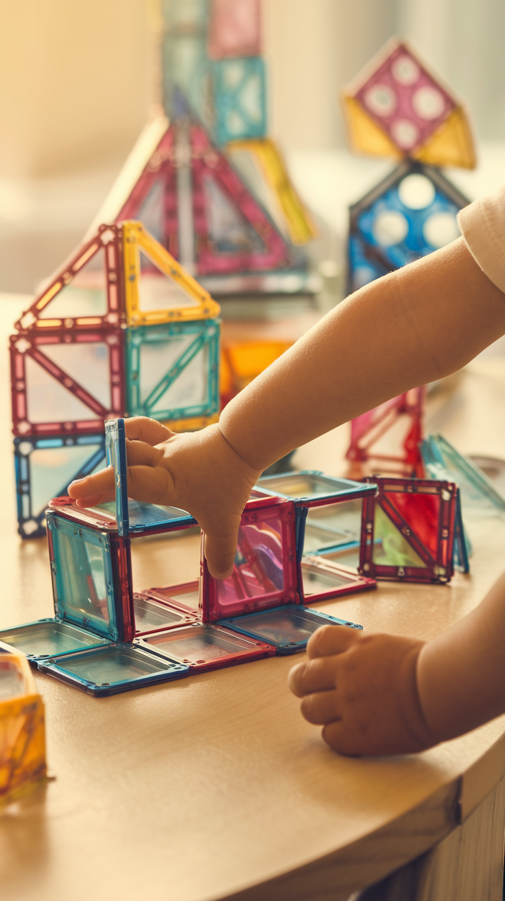 Montessori Magnetic Building Tiles<br />
